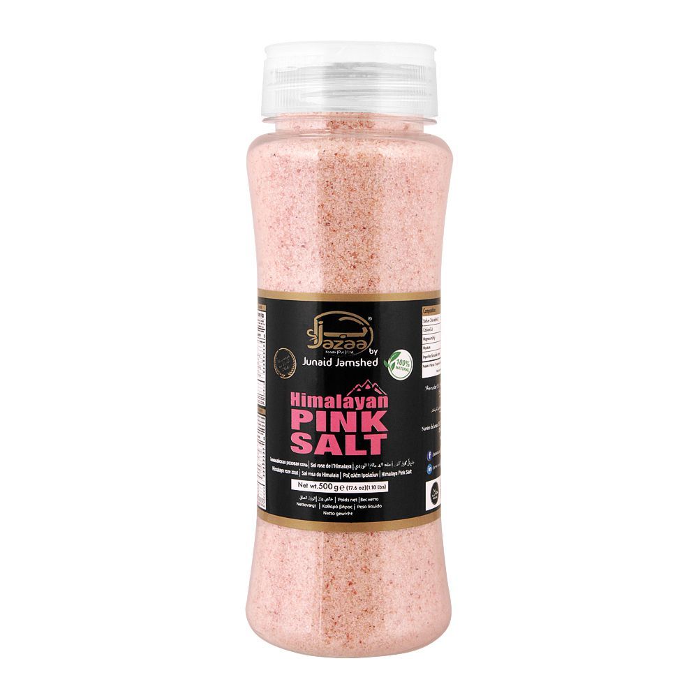 Jazaa Himalayan Pink Salt Jar 500 Gm