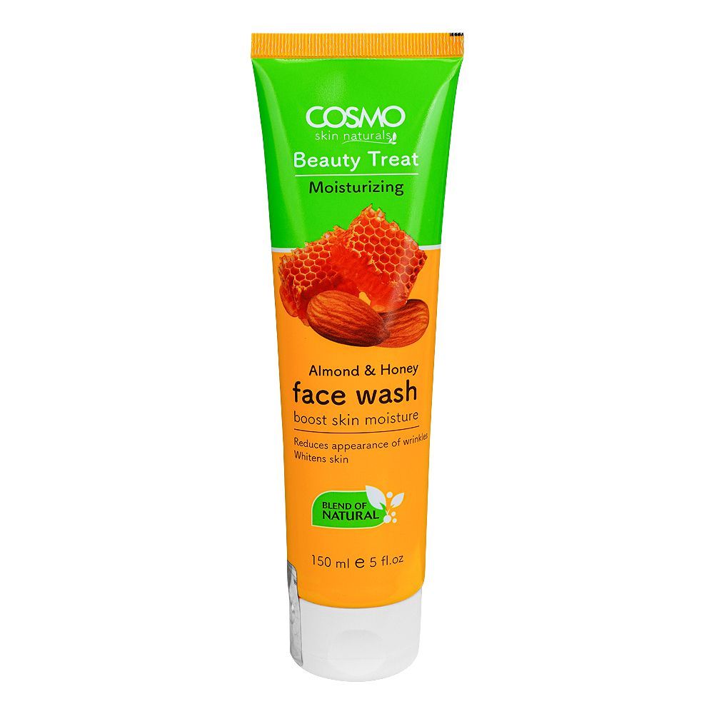 Cosmo Skin Naturals Beauty Treat Moisturizing Almond & Honey Face Wash - 150ml