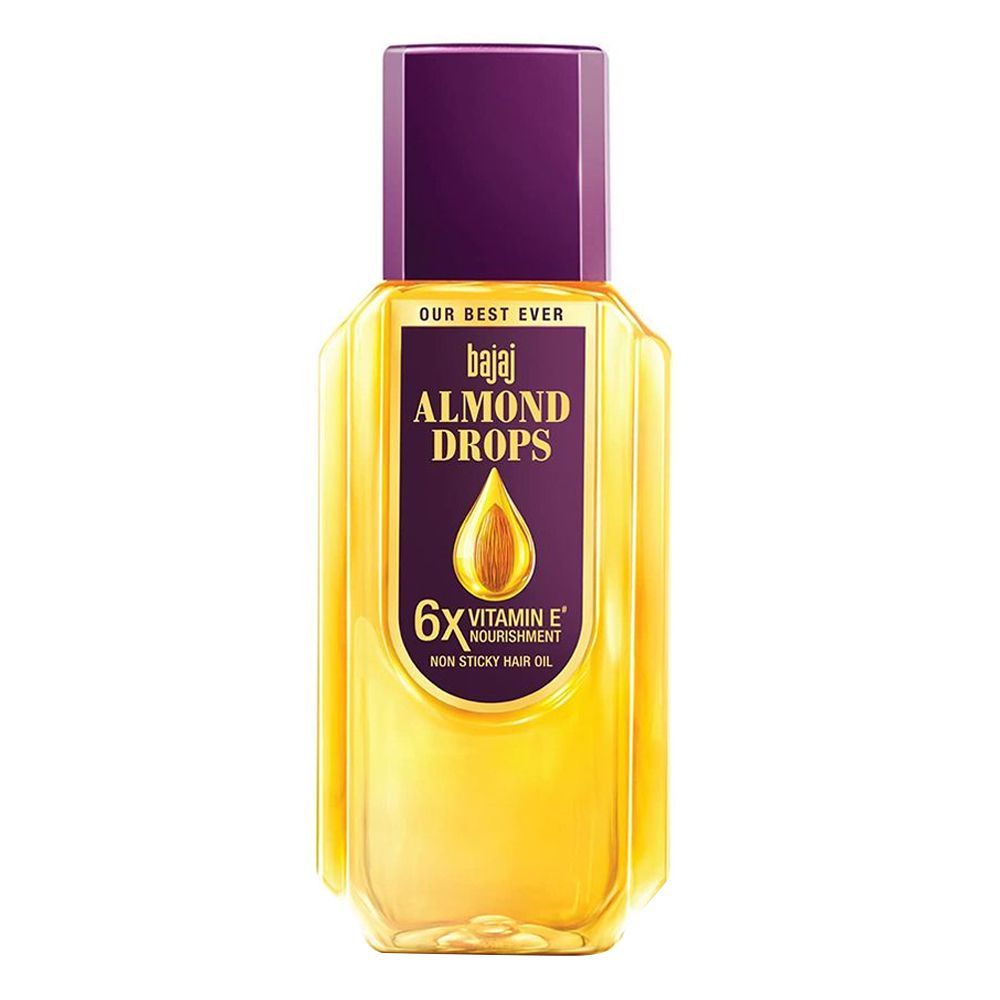 Bajaj Almond Drops Non-Sticky Hair Oil (300ml)