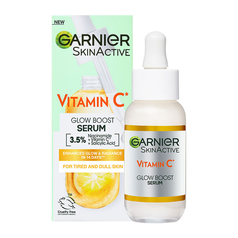 Garnier SkinActive Vitamin C Glow Boost Serum - 30ml