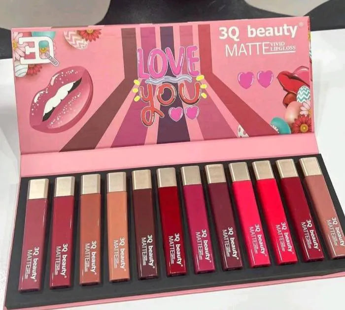 3q Beauty Matte Lip Gloss Lm-056