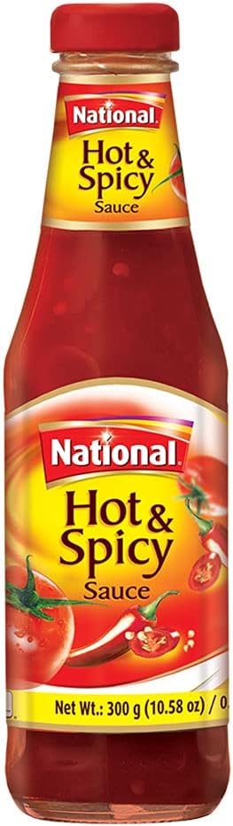 National Hot & Spicy Sauce 300 Gm
