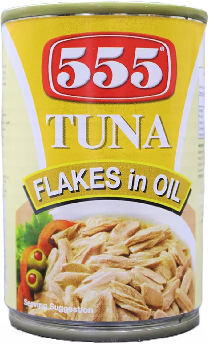 555 Tuna Flakes Oil 155 Gm