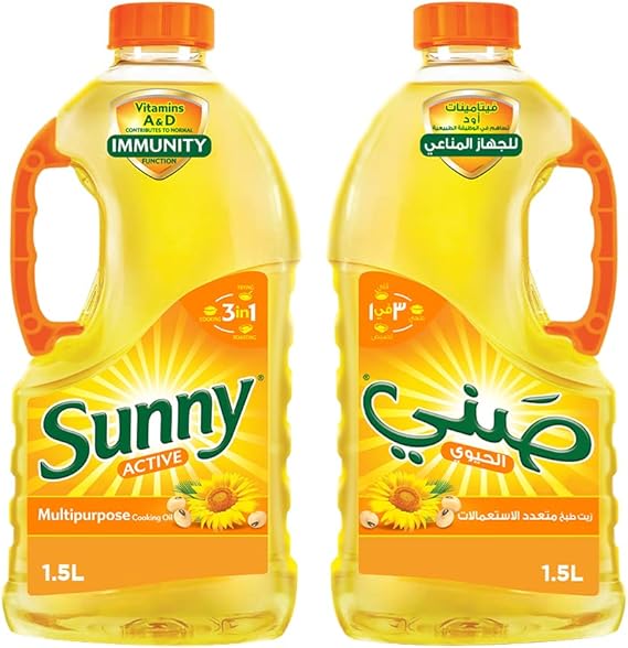 Sunny Active Blended Vegetable Oil 1.5 Ltr