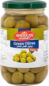 American Gourmet Green Olives Sliced 360 Gm