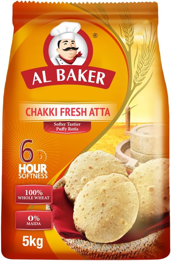 Al Baker Chakki Fresh Atta 5 Kg