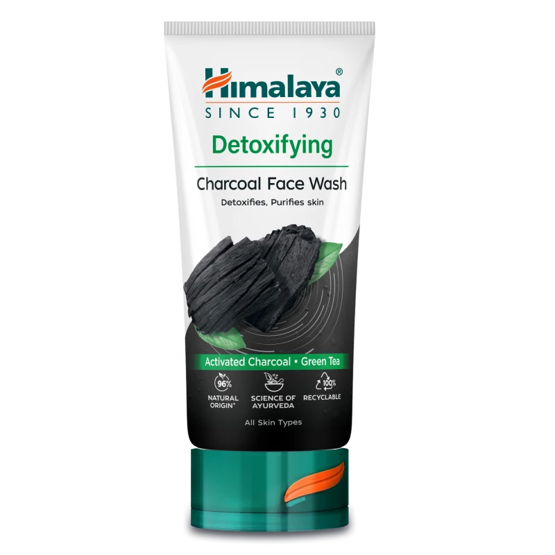 Himalaya Detoxifying Charcoal Face Wash - 50ml