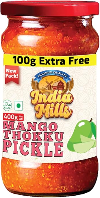INDIAMILLS MANGO THOKKU PICKLE 400 GM