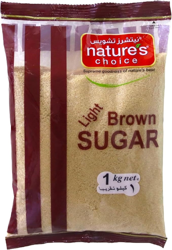 Natures Choice Light Brown Sugar 1 Kg