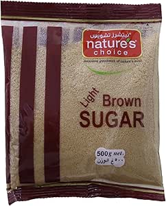 Natures Choice Light Brown Sugar 500 Gm