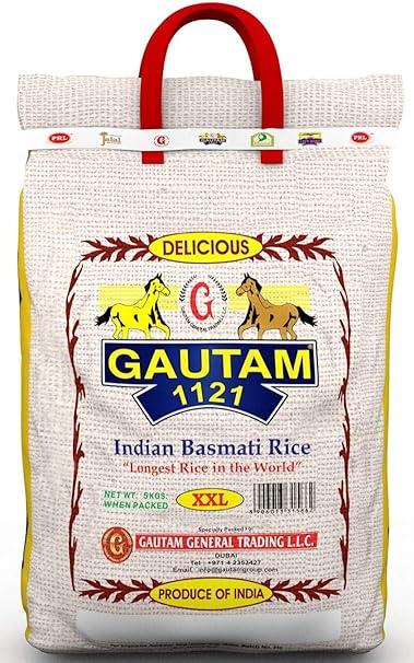 Gautam Indian Basmati Rice 5 Kg