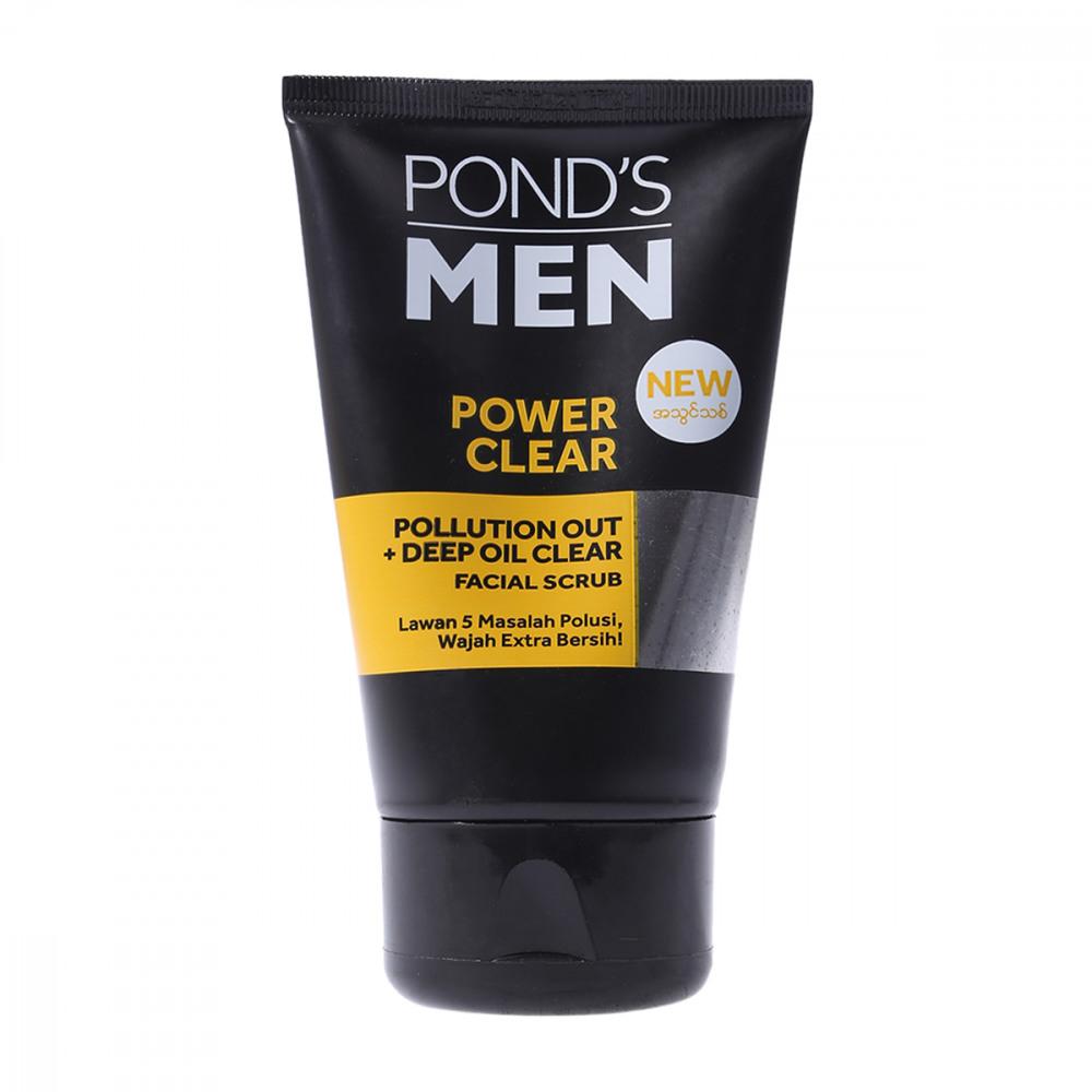 Pond's Men Power Clear Facial Scrub - 100g