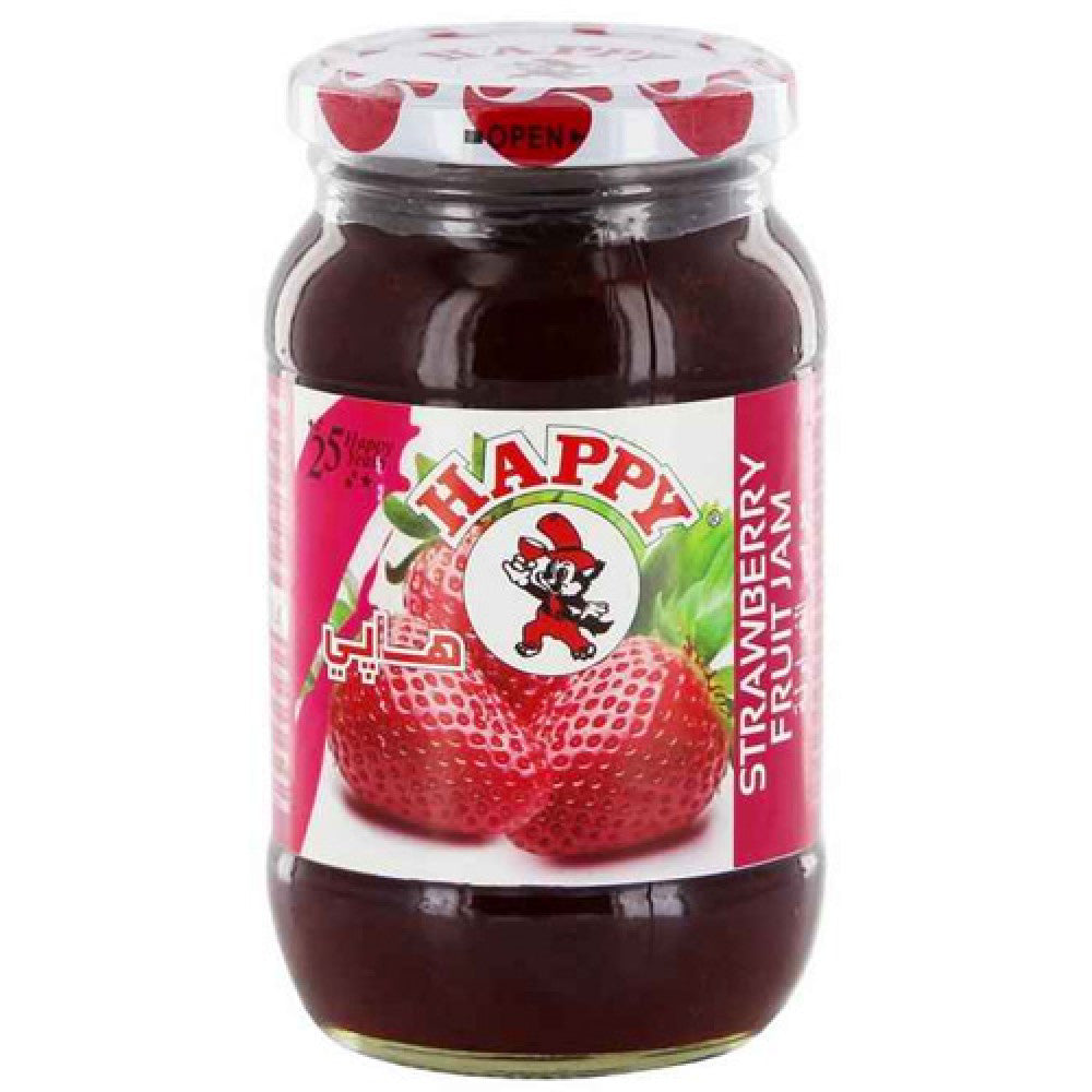 Happy Strawberry Fruit Jam 250 Gm