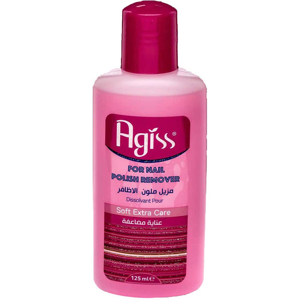 Agiss Nail Polish Remover Extra Soft 125 Ml