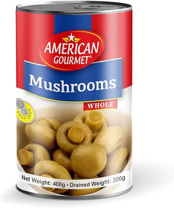 Ah Mushroom Whole In Brine 400 Gm