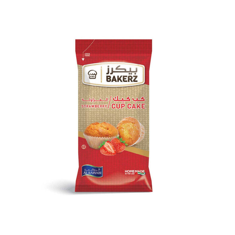 Al Rawabi Strawberry Cup Cake 30gm