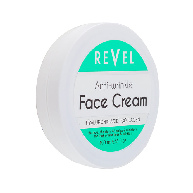 Revel Anti-Wrinkle Face Cream Hyaluronic Acid & Collagen - 150ml