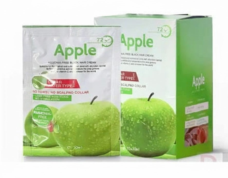 Apple Hair Colour Ammonia Free 30 Ml X 10 Pcs