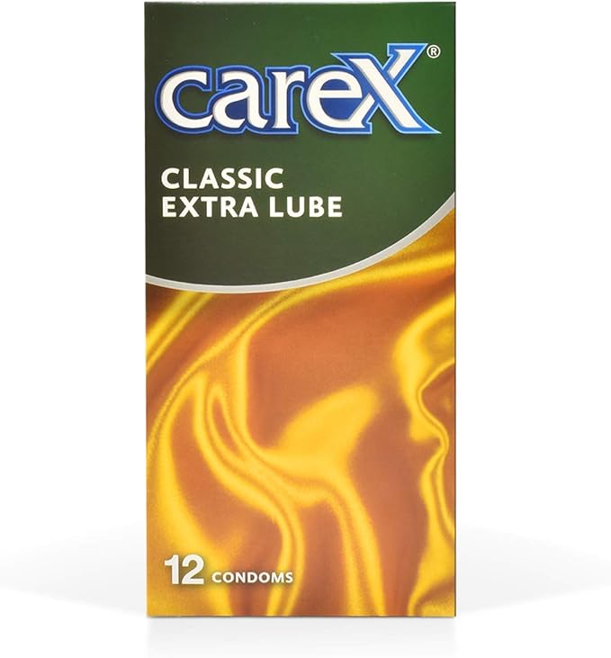 Carex Classic Extra Lube 12 Condoms