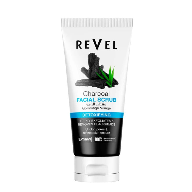 Revel Charcoal Face Scrub Detoxifying - 150ml
