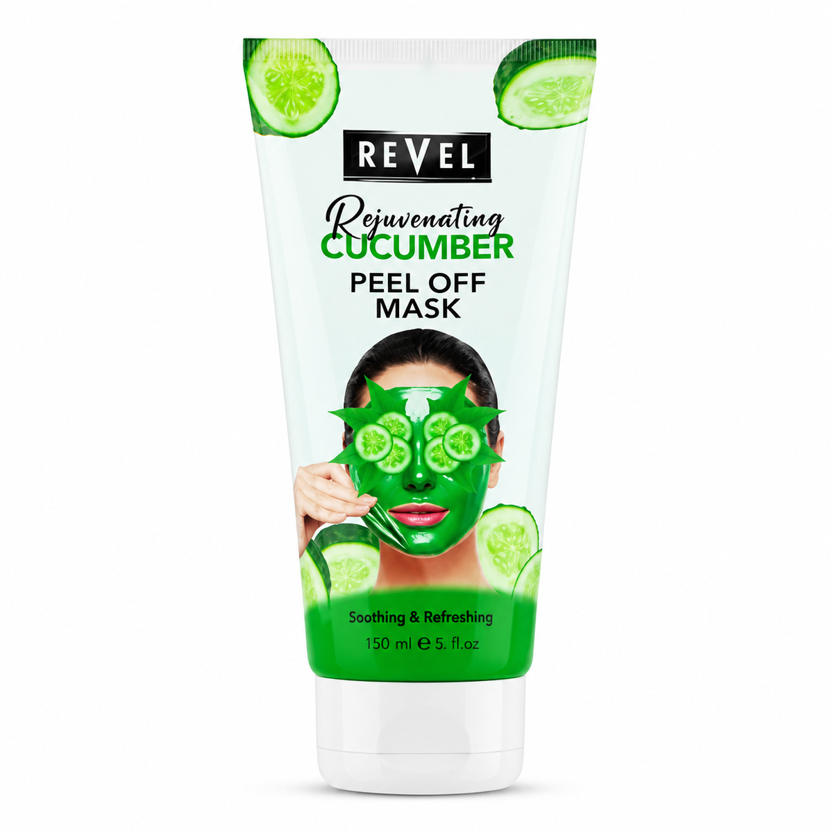 Revel Rejuvenating Cucumber Peel Off Mask - 150ml