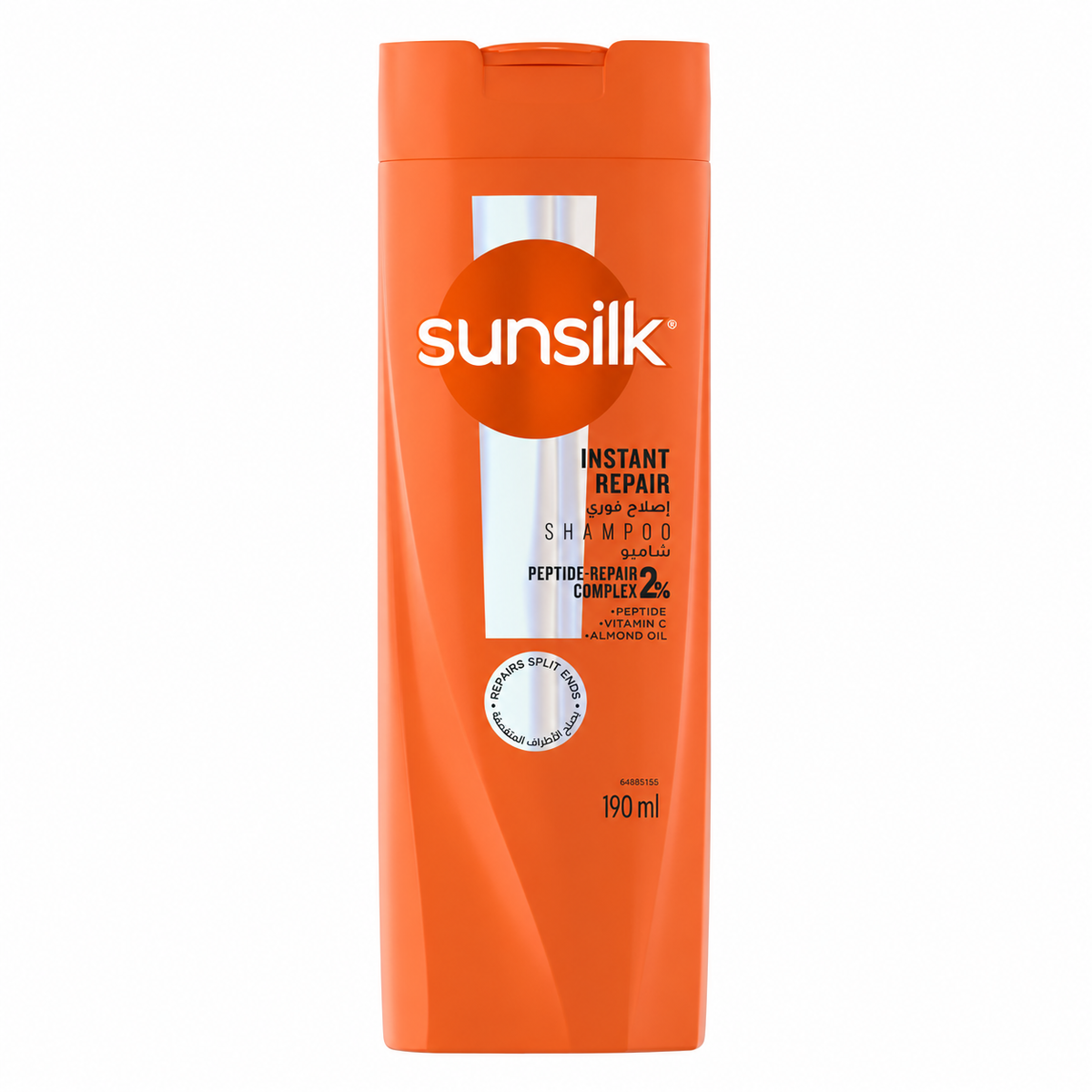 Sunsilk Instant Repair Shampoo with 2% Peptide-Repair Complex (190ml)