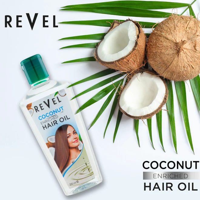 Revel Coconut Enriched Hair Oil (200ml)