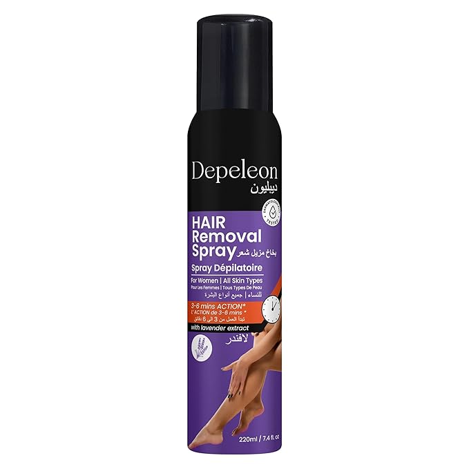 Depeleon Hair Removal Spray Lavender 220ml