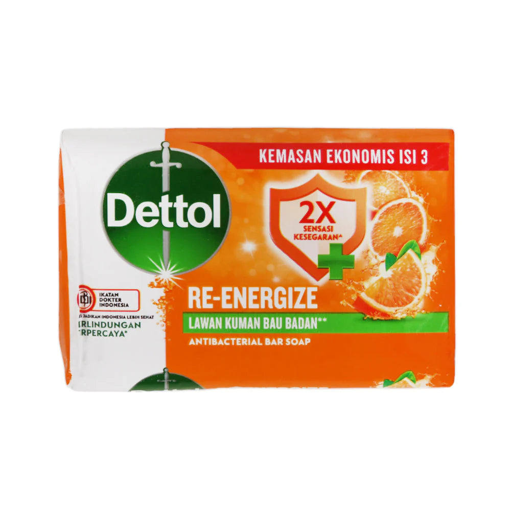 Dettol Antiseptic Re-Energize Soap 100gm