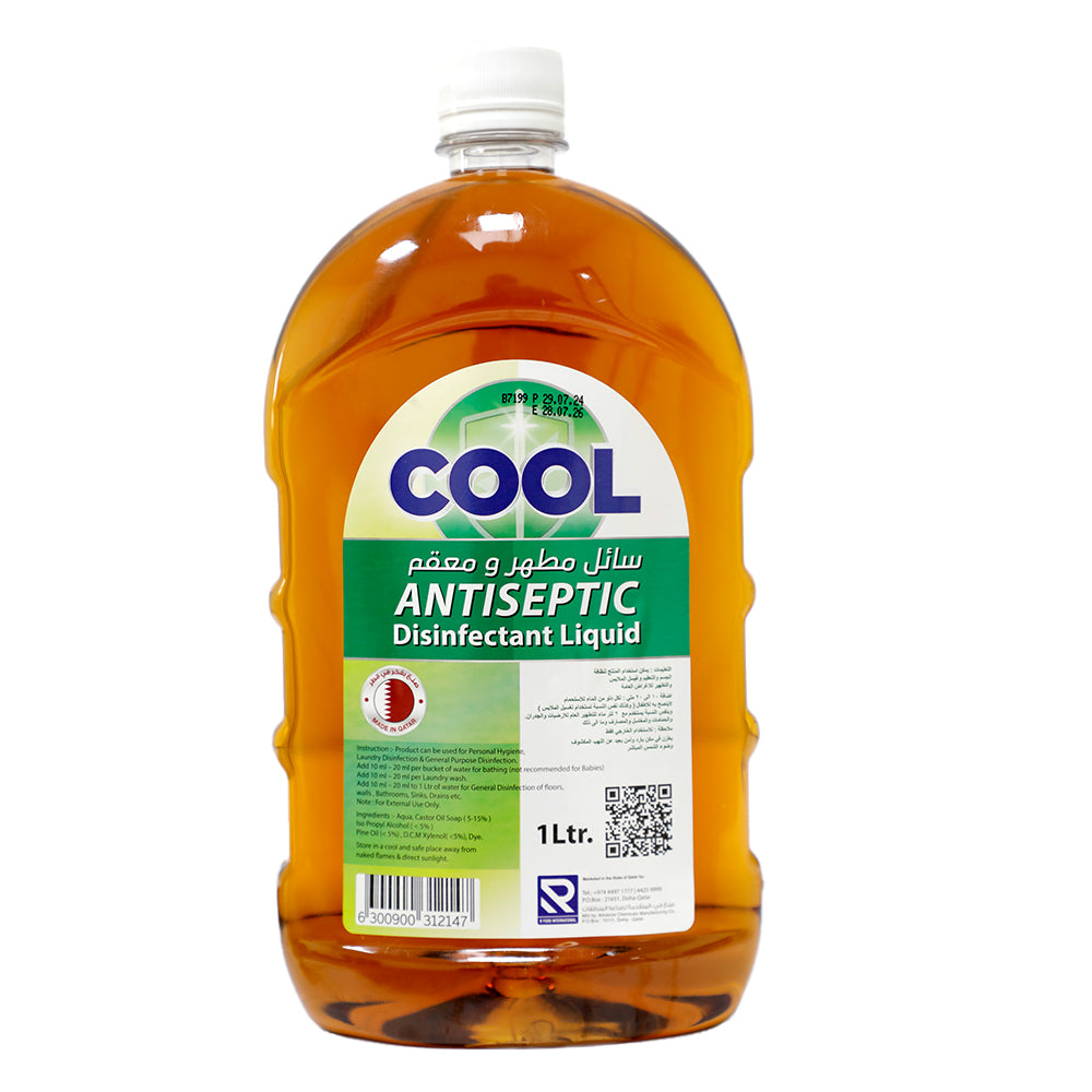 Dettol Antiseptic Liquid 1 Ltr X 2pes