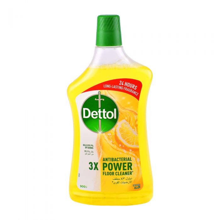 Dettol Floor Cleaner 3xpower Lemon 900 Ml