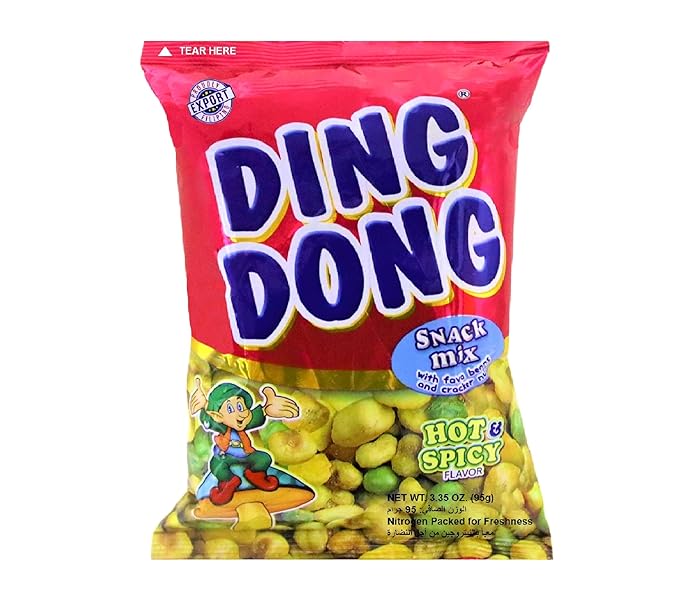 Ding Dong Mixed Nut Hot & Spicy Red 95 Gm