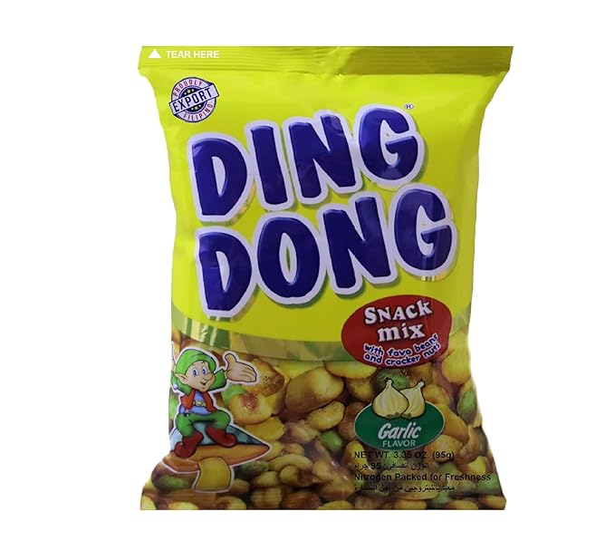 Ding Dong Mixed Nuts Garlic 100 Gm