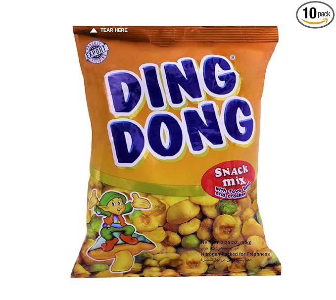 Ding Dong Mixed Nuts Orange 100 Gm