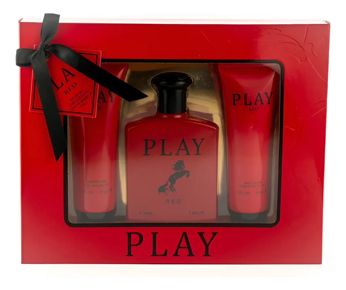 Ebc Collection Play Red Perfume Set