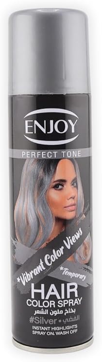 Enjoy Hair Colour Spary Silver 150 Ml