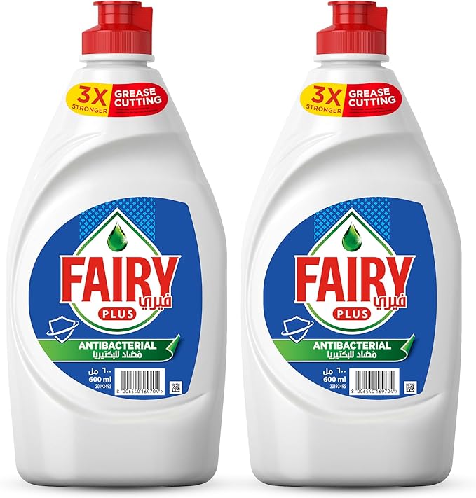 Fairy Plus 600 Ml X 2 Pcs