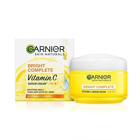 Garnier Bright Complete Vitamin C Serum Cream 45 Gm