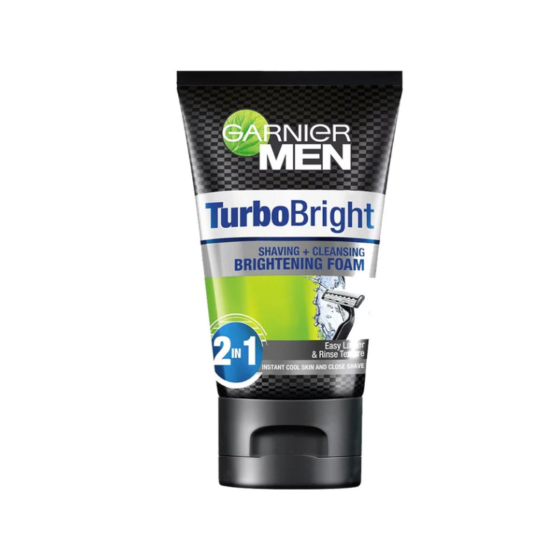 Garnier Turbo Bright Shaving Foam 100 Ml