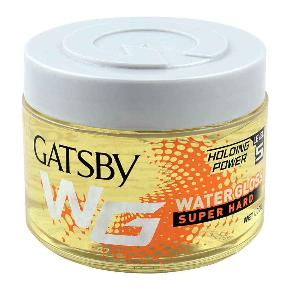 Gatsby Water Gloss Super Hard Hair Gel 300g