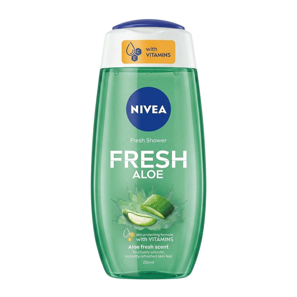 Nivea Fresh Aloe Shower Gel - 250ml