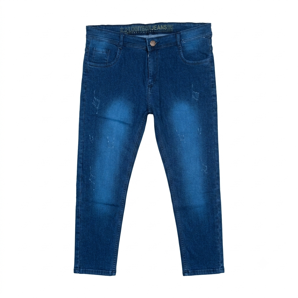 Logitech Men's Slim Fit Jeans - Dark Blue