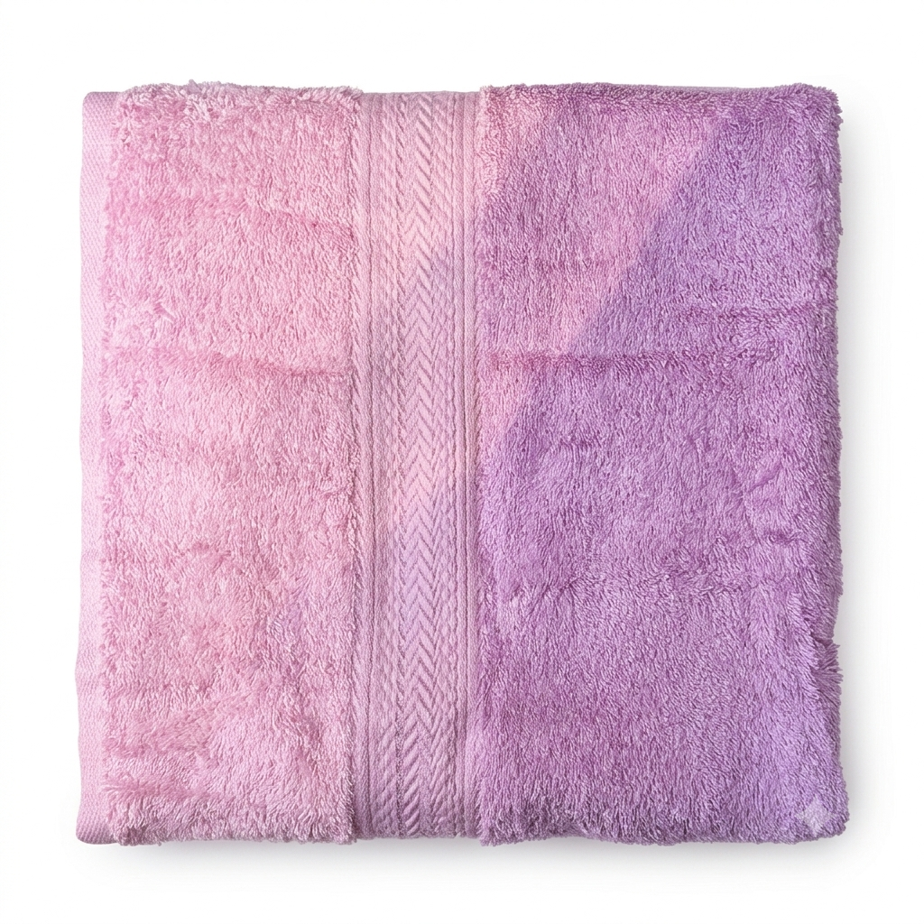Royal Luxury Pink Cotton Bath Towel - 70x138 cm