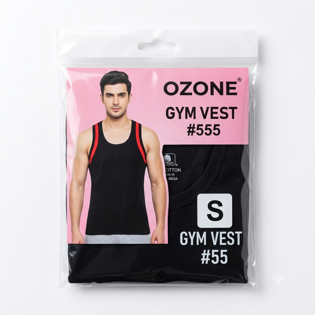 Ozone Men's Premium Athletic Gym Vest