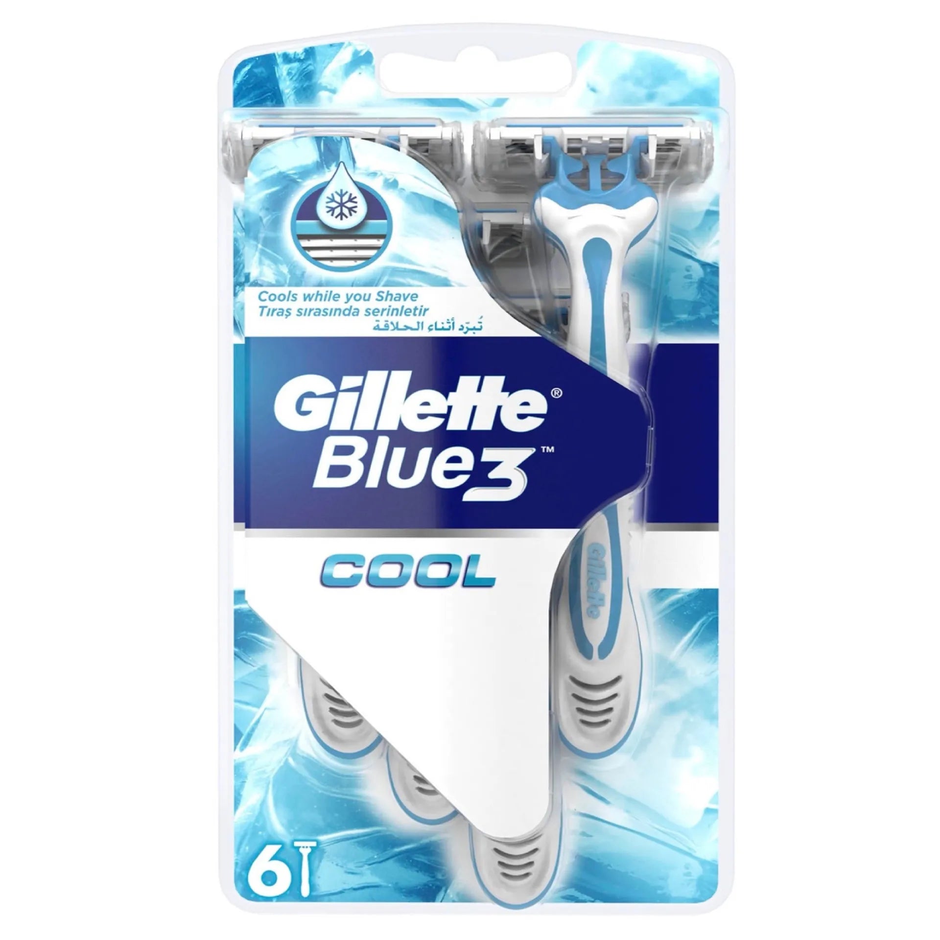 Gillette Blue3 Cool 6s