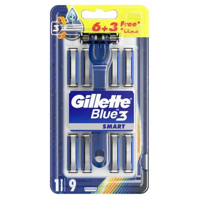 Gillette Blue3 Smart 6+3