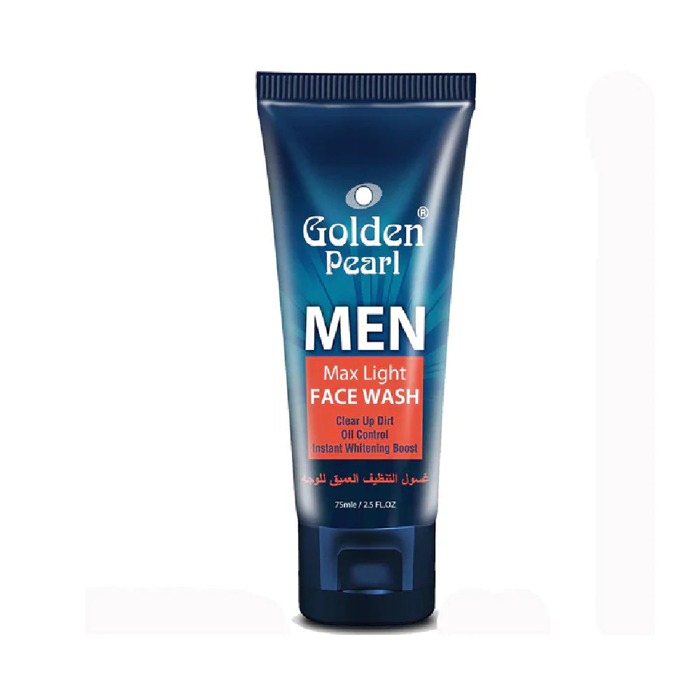 Golden Pearl Men Max Light Face Wash 75 Ml