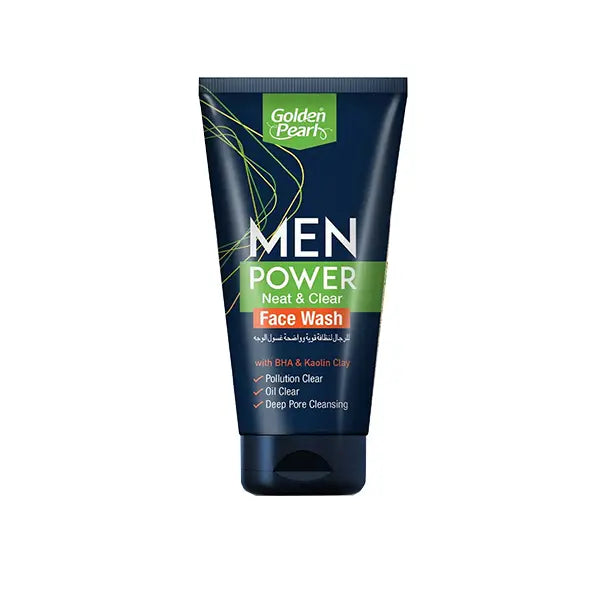 Golden Pearl Men Power Neat & Clear Face Wash 150 Ml