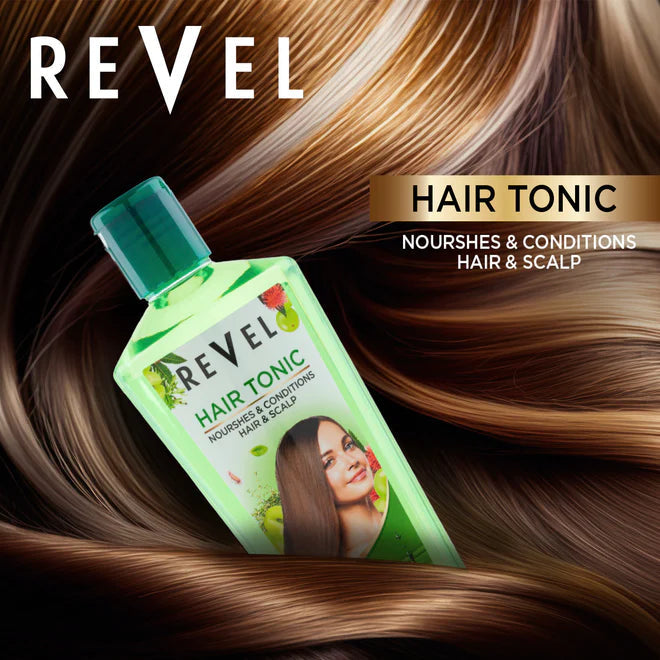 Revel Hair Tonic Nourishes & Conditions Hair & Scalp (200ml)