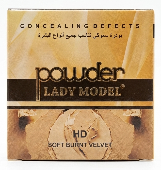 Lady Model Powder HD Soft Burnt Velvet Compact